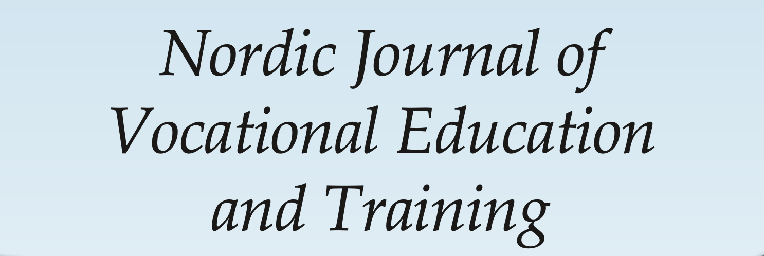 Nordic Journal Of Vocational Education And Training